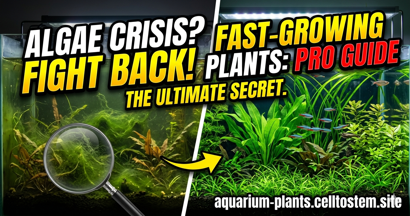 Fast Growing Aquarium Plants for Algae Control Pro Guide